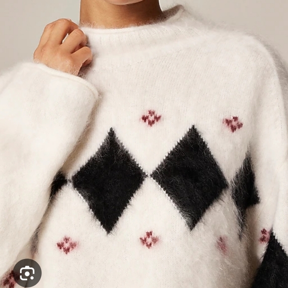 J Crew Brushed cashmere 2025 Rollneck™ sweater CO328 Size S - Picture 3 of 7